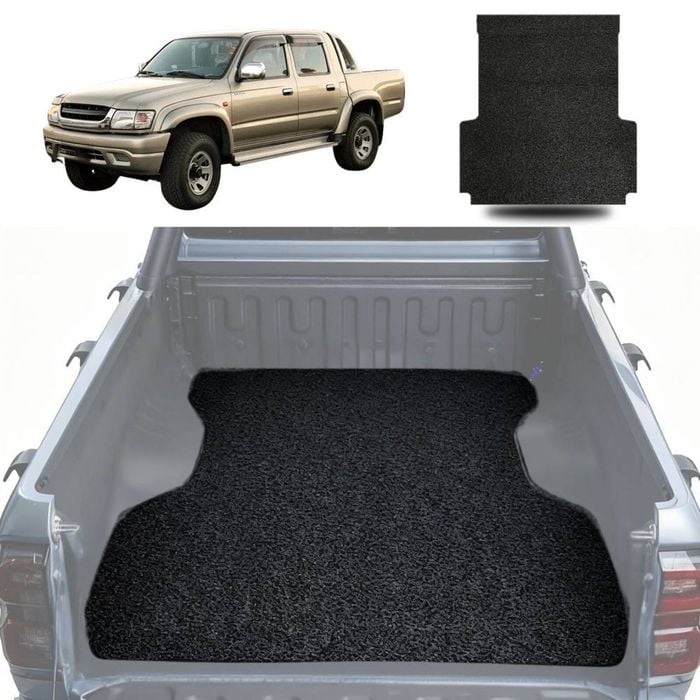 Signature Honeycomb UTE Tub Mat Tray Liner for Toyota Hilux Double Cab 1997 - 2005 - Black