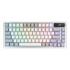 ASUS ROG Azoth 75% Moonlight Wireless RGB Mechanical Keyboard - Snow Switch [ROG AZOTH/NXSW/US/PBT/WHT]