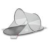 vidaXL Beach Tent Foldable Camping Tent Outdoor Shelter Grey Pop-up Waterproof