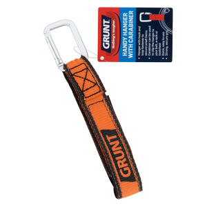 GRUNT 20cm Handy Hanger & Carabiner Clip