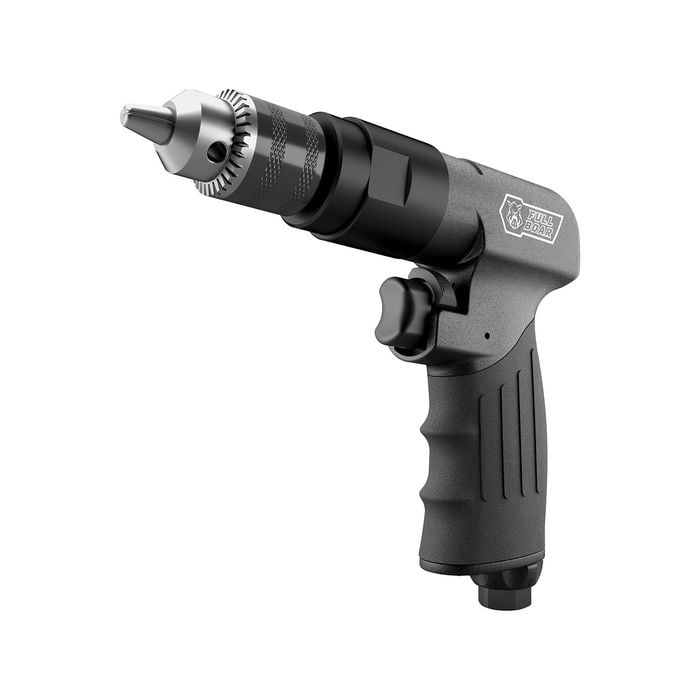 Full Boar 3/8" Reversible Air Drill Keyed Chuck