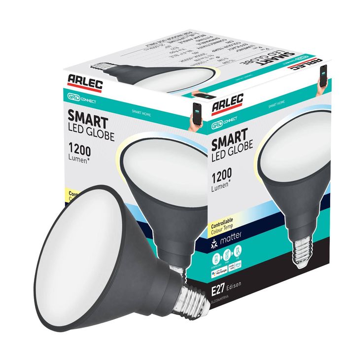 Arlec Grid Connect Smart E27 PAR38 1200lm LED RGB & Tunable White ...