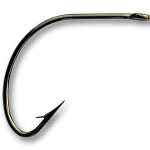 Mustad 37140 - Size 1 Qty 50 - Wide Gap Bronzed Fishing Hooks