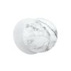 Lexi Lighting Odessa Marble Opal Glass Led Wall Light With White Base - White/large