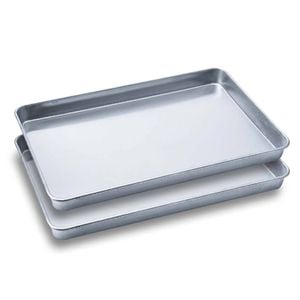 SOGA 2 Pack Aluminium Baking Pan Gastronorm Tray 60x40x5cm