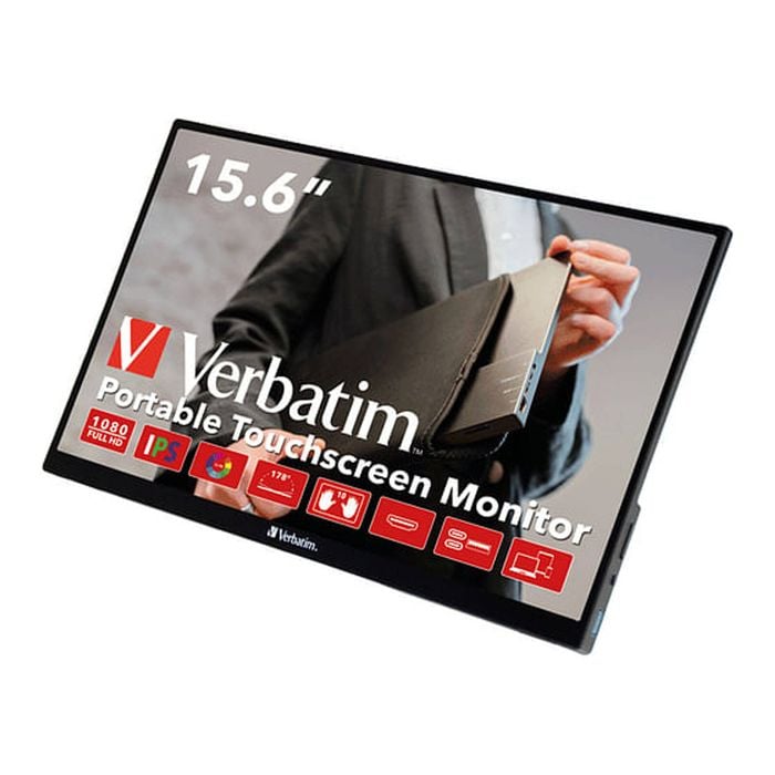 Verbatim 16" Fhd Ips Usb-c Touchscreen Monitor [49592]