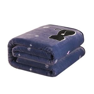 Catzon 100x150cm Flannel Blanket Soft Warm Printed For Sofa And Bed-cat