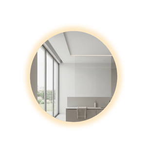 Barelli 1000 x 1000mm Signature Frameless Round Rear-Lit LED Mirror