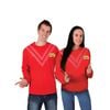 The Wiggles Red Halloween Costume Top for Adults, Official Unisex Skivvy Shirt, Standard