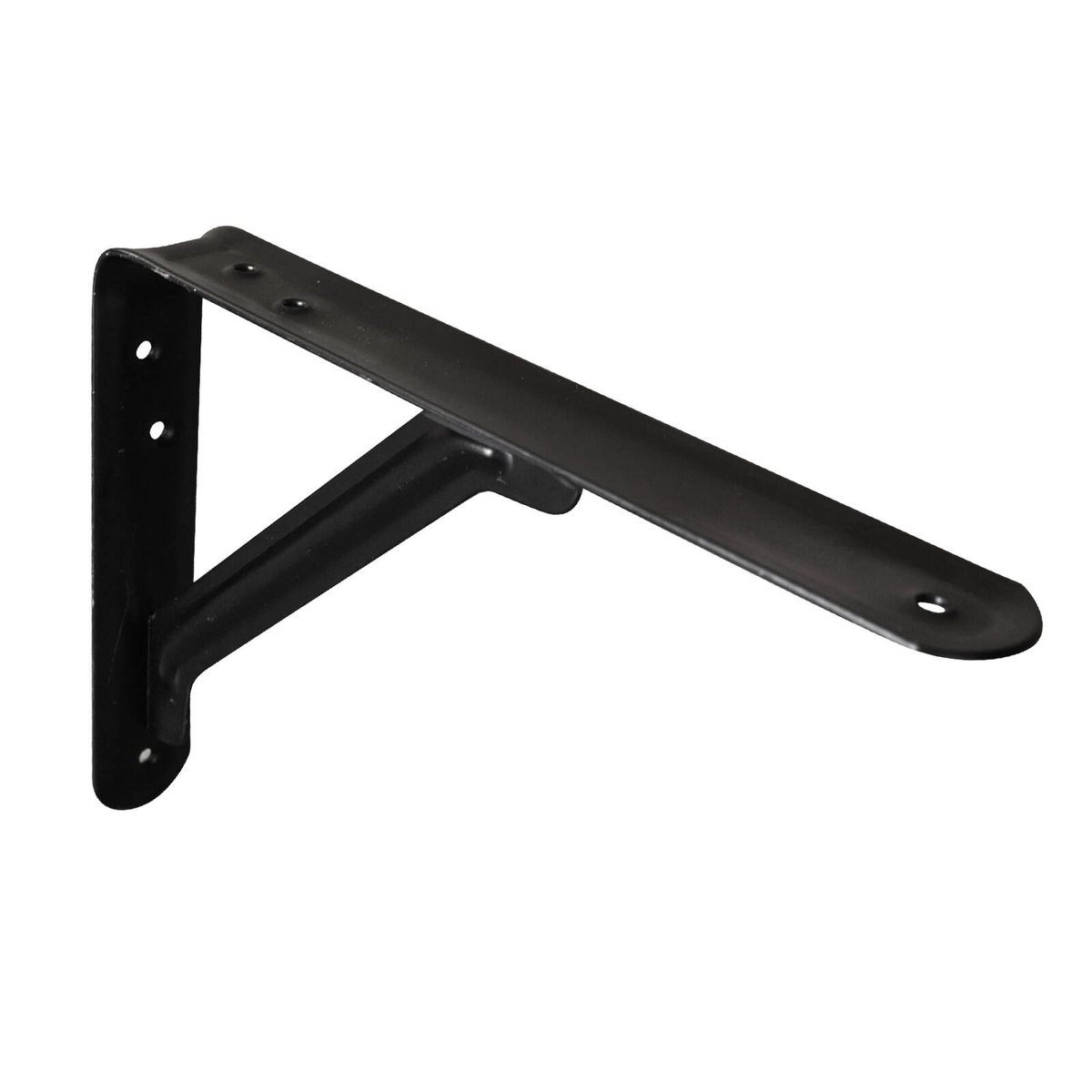 Carinya 200 x 150mm Black Light Stayed Bracket - Bunnings Australia