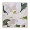 Lvd Hand-finished Wood Framed Canvas Magnolia Print Home Decor 80x80cm