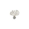 Elegant Collections Small Gold Crystal Tree Décor