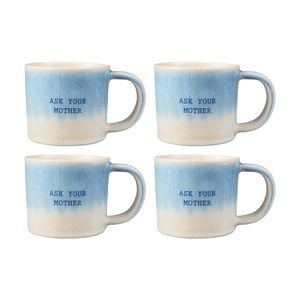 4PK Maxwell & Williams The Mug Club Quotes Mug Ask Your Mother - 350ml