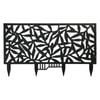 Matrix 400 x 900mm Charcoal Foliage Garden Edging
