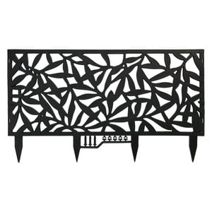 Matrix 400 x 900mm Charcoal Foliage Garden Edging