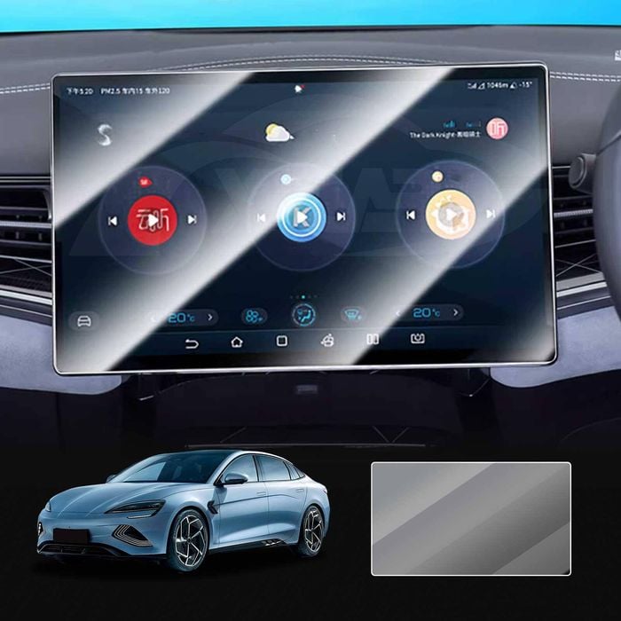 Tempered Glass Screen Protector for BYD Seal 2023-Onwards Touchscreen Anti-Scratch Cover