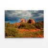 Trees, Rocks and a Cloudy Sky  Print 100% Australian Made 150 x 100cm  (Stretched)