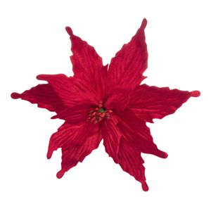 Mirabella Christmas Tree Flower Decoration Red