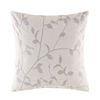 Kas Australia Ophelia Euro Throw Pillowcase 65x65cm - Silver