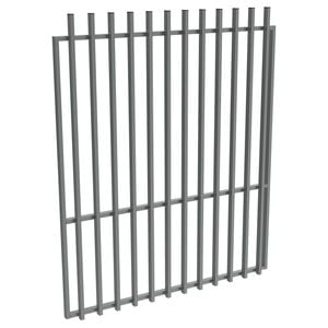 ProtectorAl 1201-1500W x 1800H Monument Aluminium Batten Garden Gate