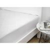 Ardor Boudoir Queen Bed Fitted Mattress Protector Microfibre White Home/Bedding