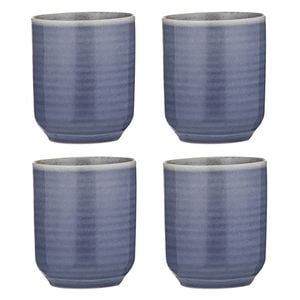 Ladelle Melange Set of 4 Tumblers - Cornflower Blue