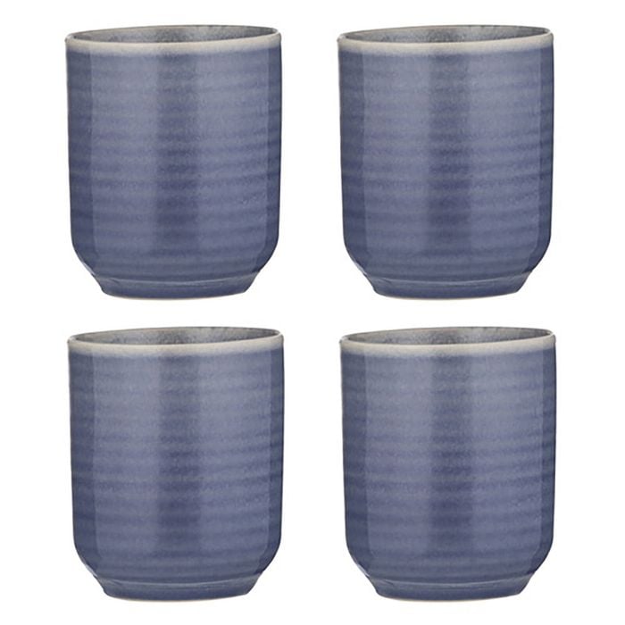 Ladelle Melange Set of 4 Tumblers - Cornflower Blue