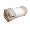 Hotel Living Evie Knitted Fringe Throw Rug Design 2