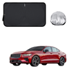 Front Windscreen Sun Shade for Volvo S60 2019 - Current (Mk II) - Standard 150 x 85 cm - Black