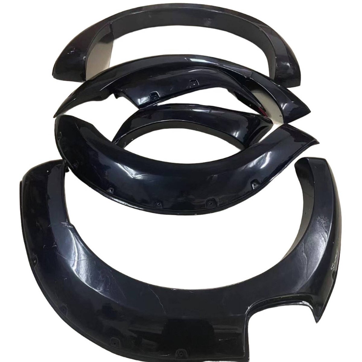 Gloss Black Fender Flares Fits for Ford Ranger PX2 MKII 2015-2018 ...