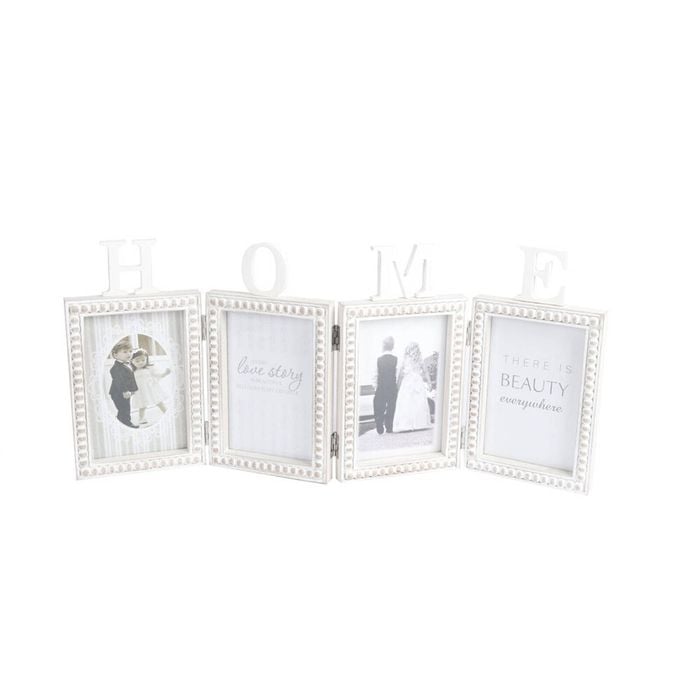 Maine And Crawford Home Folding 4-in-1 Photo Frame Holds 15x10cm 50x23x2cm