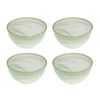 4PK Ismay 750ml Glass Soup/Rice Bowl Dinnerware - Green