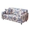 Catzon 4 Seater Stretch Sofa Cover Non-slip Polyester Printing Elastic Bottom
