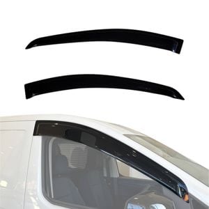 AUSGO Luxury Weather Shields for Volkswagen Caddy 2021-Onwards Weathershields Window Visors Wind Deflectors