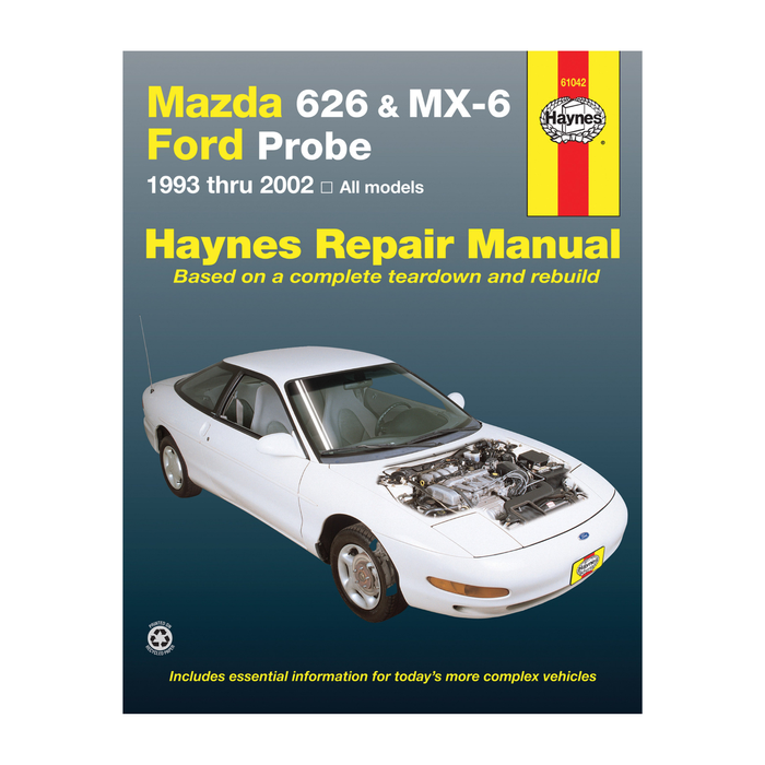 Mazda 626, MX-6 & Ford Probe (93-02) Haynes Repair Manual (USA)