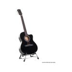 Karrera Acoustic Cutaway 40in Guitar - Black
