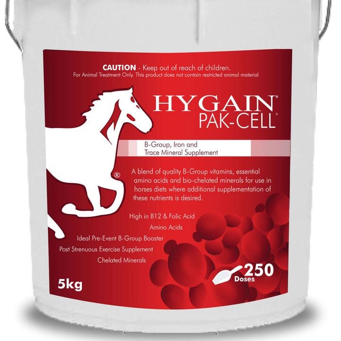 Hygain Pak-cell Horses B Group Iron & Trace Mineral Supplement 5kg