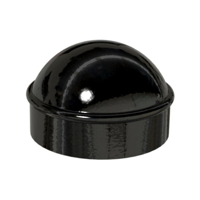 PEAK Chain Link Fencing 48mm Black Main Post Cap