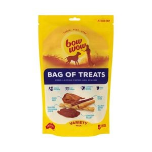 Bow Wow 5 Variety Dog Treats 101081