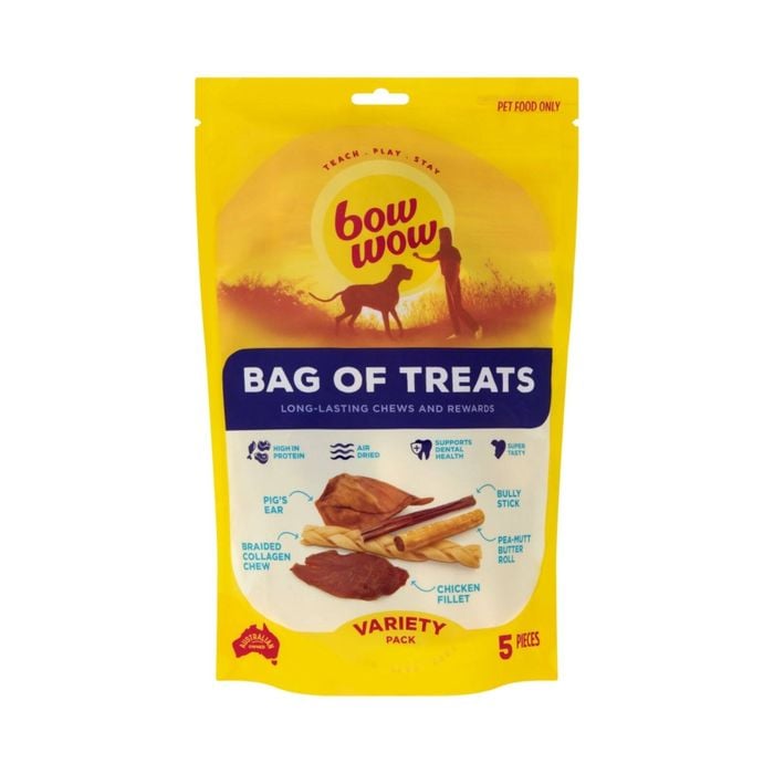 Bow Wow 5 Variety Dog Treats 101081