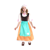 Girls Olden Day Maid Book Week Halloween Costume Dress & Headpiece 6-9 Years Old