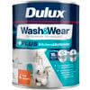 Dulux 1L Interior Paint Wash&Wear +PLUS Kitchen & Bathroom Low Sheen Vivid White