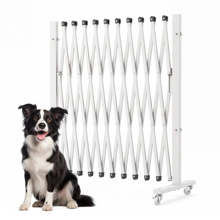 Advwin 3.3m Expandable Safety Barrier Barricade Gate Expanding Pet Barrier