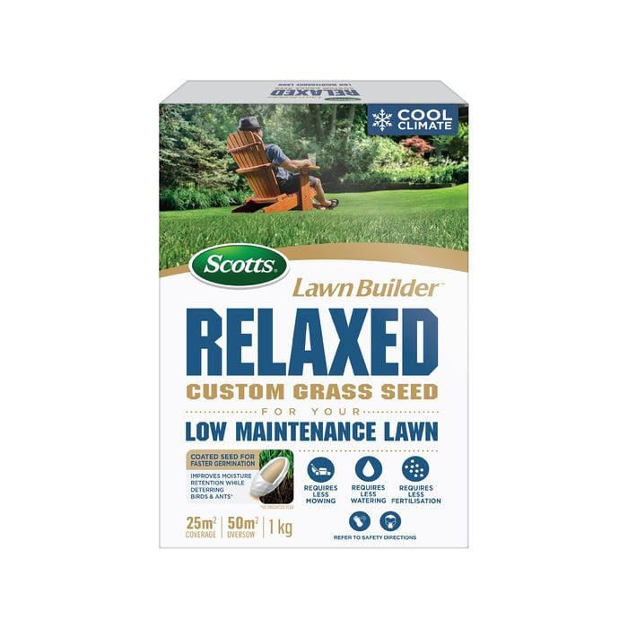 Scotts Lawn Builder 1kg Relaxed Custom Grass Seed 