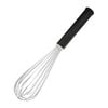 Vogue Heavy Duty Balloon Whisk Stainless Steel Black Vinyl Handle 300mm