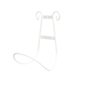 Rapid 340 x 240 x 245mm White Heritage Hose Hanger