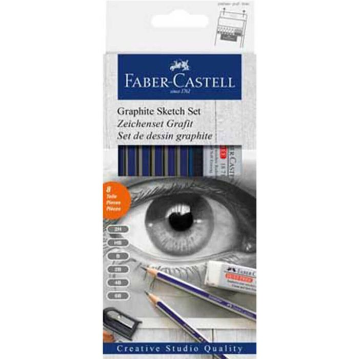 Faber-Castell Goldfaber Graphite Sketch Set (8pcs Item)