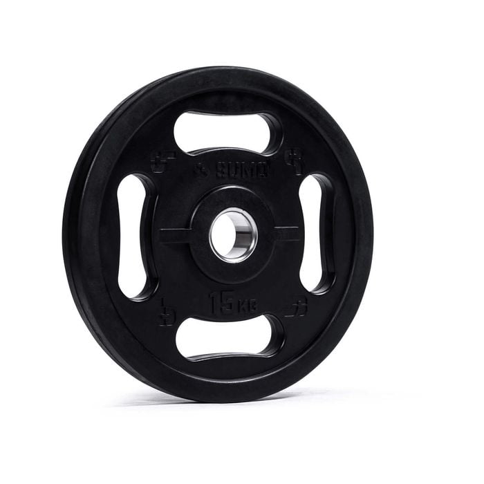 Sumo Strength 4 Grip Rubber Weight Plate - 15kg (single)