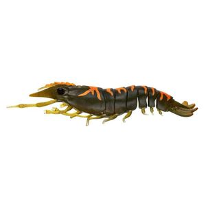 Nomad Design Live Ops Sumo Shrimp UnRigged 5" Soft Plastic Fishing Lure Mangrove Tiger