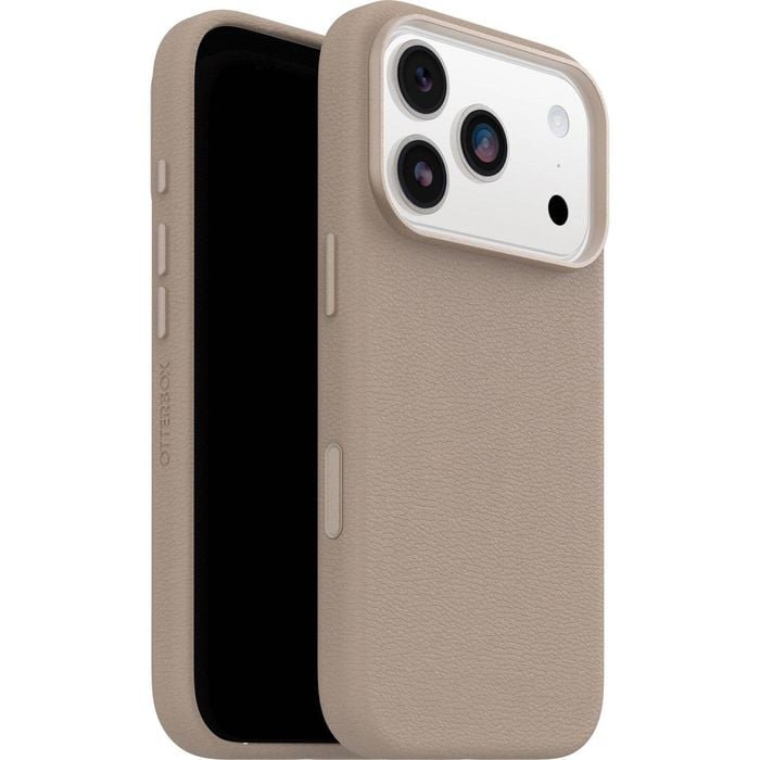 Otterbox Symmetry Cactus Leather Case For Iphone 17 Pro Max - Grey